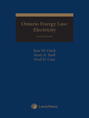 cover image of Ontario Energy Law: Electricity
